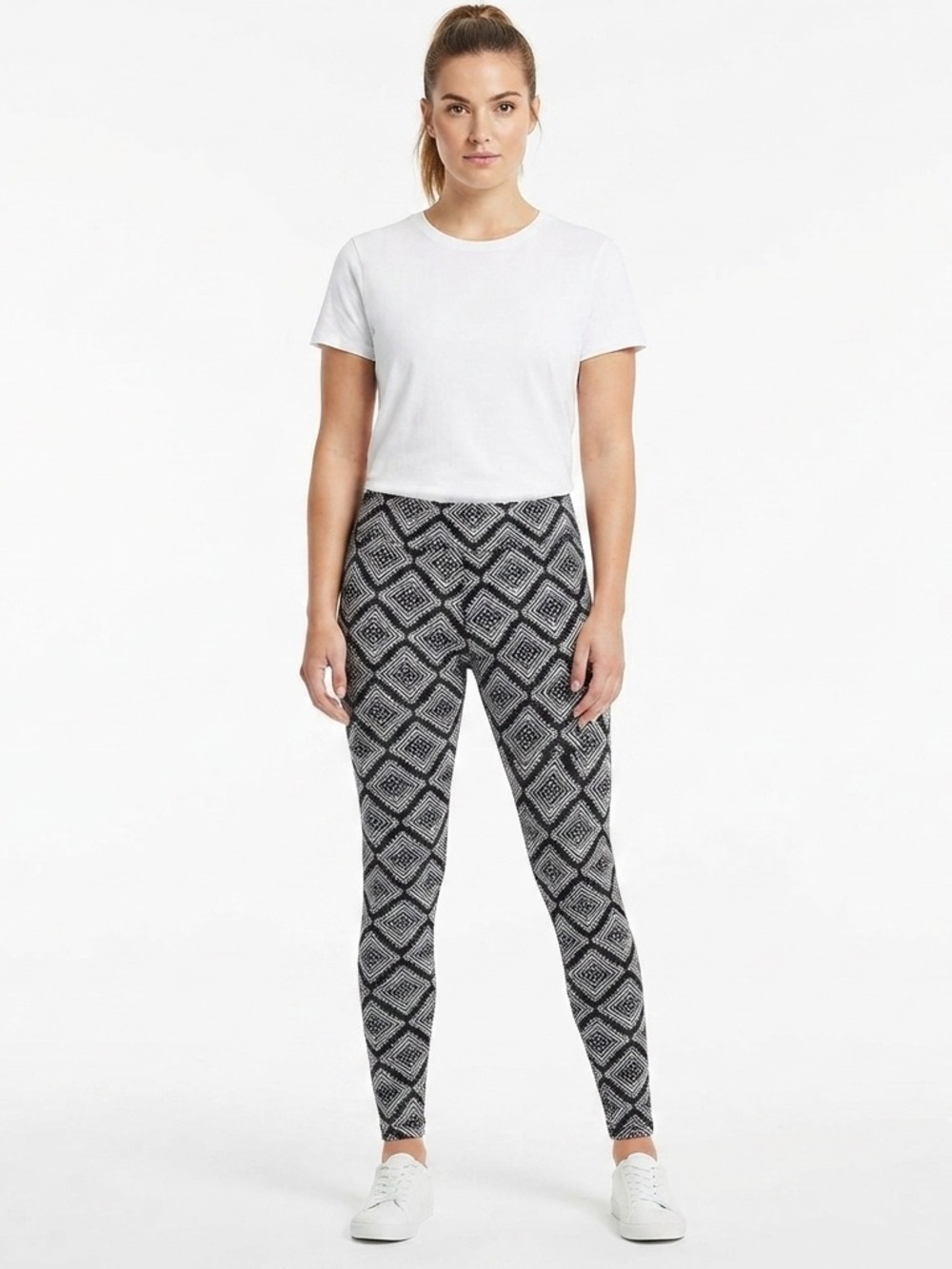 LuLaRoe Monochrome Geometric Leggings